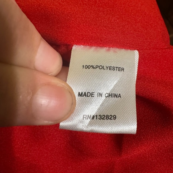 NWT Superdown Mercy Polka Dot Dress in Red Size Small - Picture 7 of 8